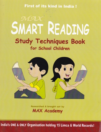 Max Smart Reading Study Techniques Book By Max Academy