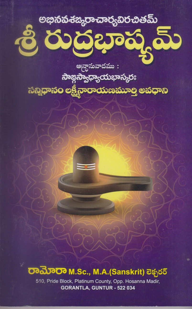 sri-rudra-bhashyam-telugu-book-by-raavi-mohana-rao